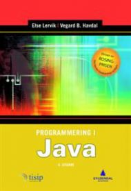 Programmering i Java 9788205390508 Else Lervik Vegard B. Havdal Brukte bøker