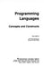 Programming Languages 9780201103656 Ravi Sethi Brukte bøker