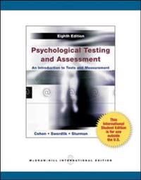 PSYCHOLOGICAL TESTING AND ASSESSMENT 8TH ED. 9789814577014 Edward Sturman Ronald Jay Cohen Mark Swerdlik Brukte bøker