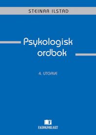 Psykologisk ordbok 9788232102785 Steinar Ilstad Brukte bøker