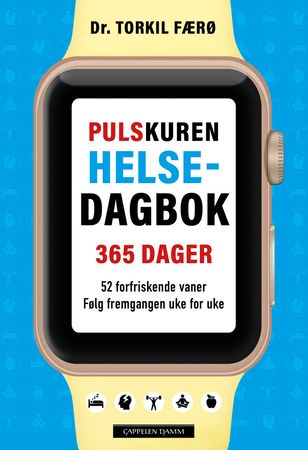 Pulskuren helsedagbok. 365 dager 9788202807696 Torkil Færø Brukte bøker