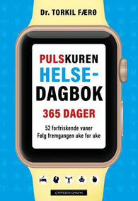 Pulskuren helsedagbok. 365 dager 9788202807696 Torkil Færø Brukte bøker