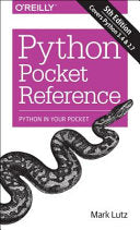 Python Pocket Reference 9781449357016 Mark Lutz Brukte bøker