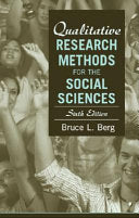 Qualitative Research Methods for the Social Sciences 9780205482634 Bruce Lawrence Berg Brukte bøker