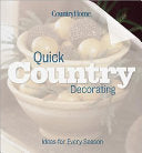 Quick Country Decorating 9780696211799 Vicki L. Ingham Brukte bøker