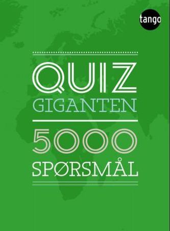 Quizgiganten 9788282540094  Brukte bøker