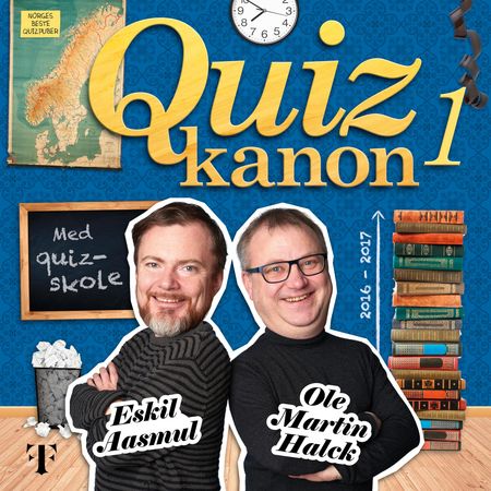 Quizkanon 1 9788283380187 Eskil Aasmul Ole Martin Halck Brukte bøker