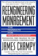 Reengineering Management 9780887306983 James Champy Brukte bøker