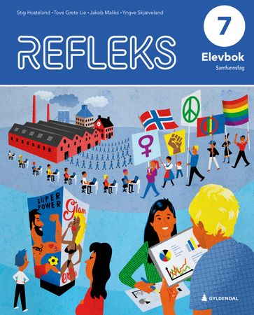 Refleks 7 9788205537521 Stig Hosteland Jakob Maliks Tove Grete Lie Yngve Skjæveland Brukte bøker