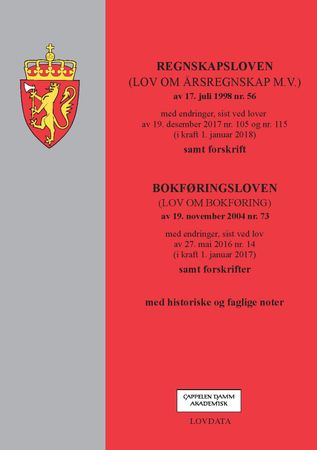 Regnskapsloven ; Bokføringsloven 9788202592509  Brukte bøker