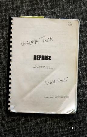 Reprise 9788205377196 Eskil Vogt Joachim Trier Brukte bøker