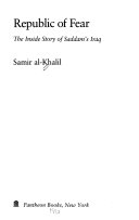 Republic of Fear 9780679735021 Kanan Makiya Brukte bøker