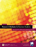 Research Methods for Business Students 9780273658047 Mark Saunders Philip Lewis Adrian Thornhill Brukte bøker