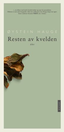 Resten av kvelden 9788269197518 Øystein Hauge Brukte bøker