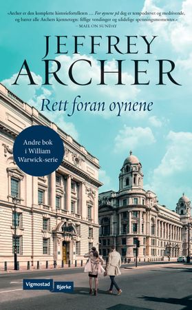 Rett foran øynene 9788241955556 Jeffrey Archer Brukte bøker