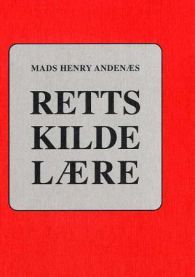 Rettskildelære 9788291064116 Mads Henry Anden&aelig;s Brukte bøker