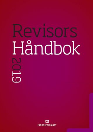 Revisors håndbok 2019 9788245026658  Brukte bøker