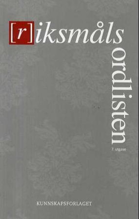 Riksmålsordlisten 9788257319199  Brukte bøker