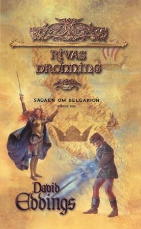 Rivas dronning 9788210043413 David Eddings Brukte bøker