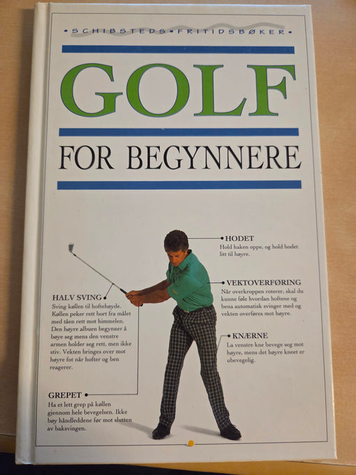 Golf for begynnere (Innbundet) - Bokia.no