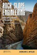 Rock Slope Engineering 9781498786270 Duncan C. Wyllie Brukte bøker