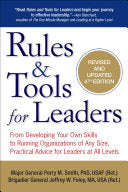 Rules & Tools for Leaders 9780399163517 Perry M. Smith Jeffrey W. Foley MA Brukte bøker