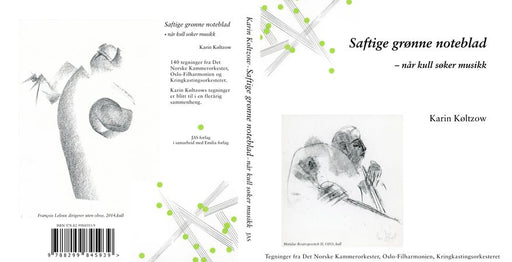 Saftige grønne noteblad 9788299845939 Karin Køltzow Brukte bøker