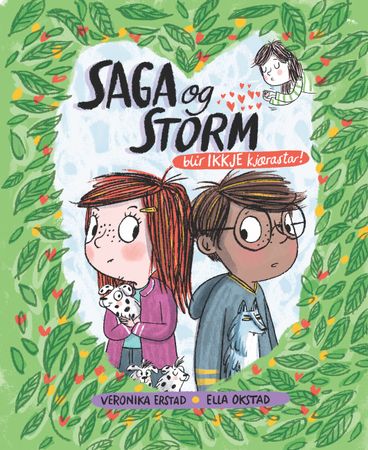 Saga og Storm blir ikkje kjærastar 9788234014437 Veronika Erstad Brukte bøker