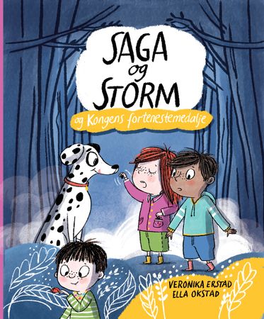 Saga og Storm og kongens fortenestemedalje 9788234010347 Veronika Erstad Brukte bøker