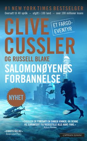 Salomonøyenes forbannelse 9788202553234 Clive Cussler Russell Blake Brukte bøker