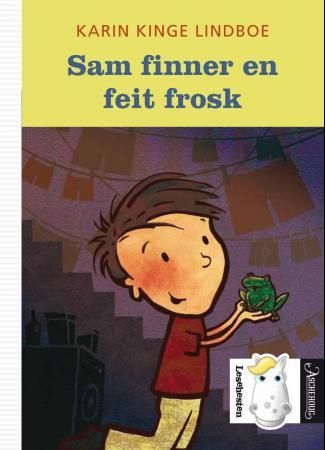 Sam finner en feit frosk 9788203251306 Karin Kinge Lindboe Brukte bøker