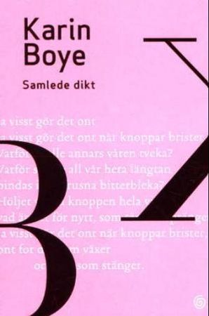 Samlede dikt 9788248903277 Karin Boye Brukte bøker