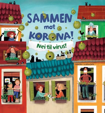 Sammen mot korona! 9788234100864 Jo Langeland Brukte bøker
