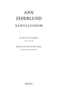 Samtalensom 9788284170244 Ann Jäderlund Brukte bøker