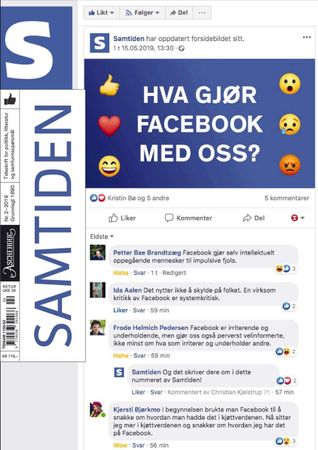 Samtiden. Nr. 2 2019 9788203284236  Brukte bøker