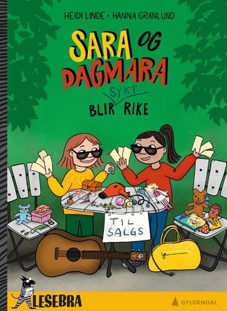 Sara og Dagmara blir sykt rike 9788205561106 Heidi Linde Brukte bøker