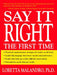 Say It Right the First Time 9780071408615 Loretta Malandro Brukte bøker