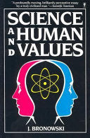 Science & Human Val 9780060972813 Jacob Bronowski Brukte bøker