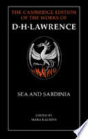 Sea and Sardinia 9780521285759 D. H. Lawrence Brukte bøker