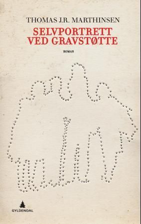 Selvportrett ved gravstøtte 9788205418806 Thomas J.R. Marthinsen Brukte bøker