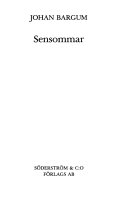 Sensommar 9789515214645 Johan Bargum Brukte bøker