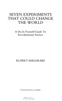 Seven Experiments that Could Change the World 9781857021677 Rupert Sheldrake Brukte bøker