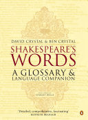 Shakespeare's Words 9780140291179 Ben Crystal David Crystal Brukte bøker