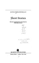 Short Stories 9780704300378 Luigi Pirandello Brukte bøker