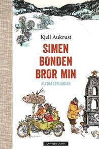 Simen ; Bonden ; Bror min : Alvdalstrilogien 9788202680244 Kjell Aukrust Brukte bøker