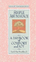 Simple Abundance 9780446519137 Sarah Ban Breathnach Brukte bøker