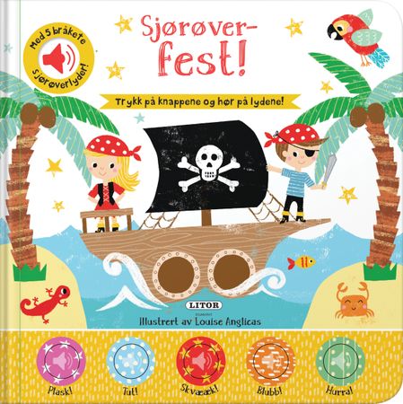 Sjørøverfest! 9788242974402  Brukte bøker