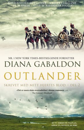 Skrevet med mitt hjertes blod 9788202779900 Diana Gabaldon Brukte bøker