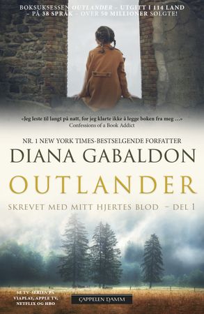 Skrevet med mitt hjertes blod 9788202779894 Diana Gabaldon Brukte bøker