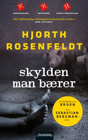 Skylden man bærer 9788203452468 Michael Hjorth Hans Rosenfeldt Brukte bøker